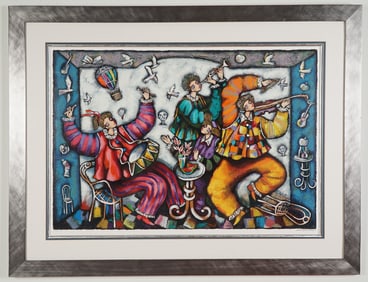 Michael Kachan, Limited Edition Serigraph, Happy Birthday, Signed & COA
