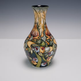 Moorcroft Pottery Vase, Prairie Summer
