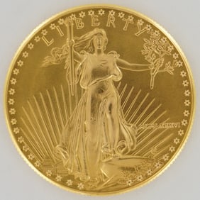 1986 1 oz American Gold Eagle 50 Dollar Coin