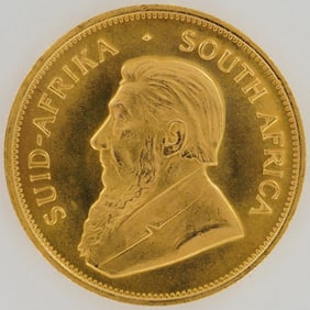 1980 South African 1 oz Gold Krugerrand Coin