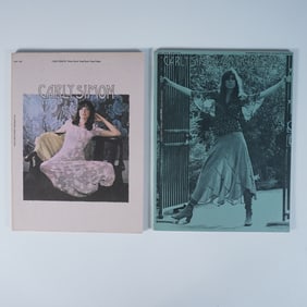 2 Carly Simon Sheet Music Books, Piano & Vocal