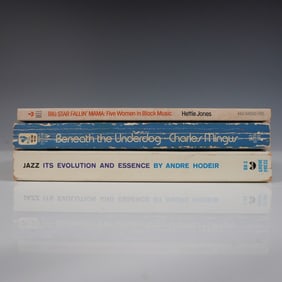 3 Vintage Jazz Literature Books, Mingus, Hodeir & Jones