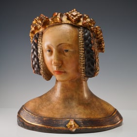 Italian Renaissance Terracotta Bust by F. Maggiolini