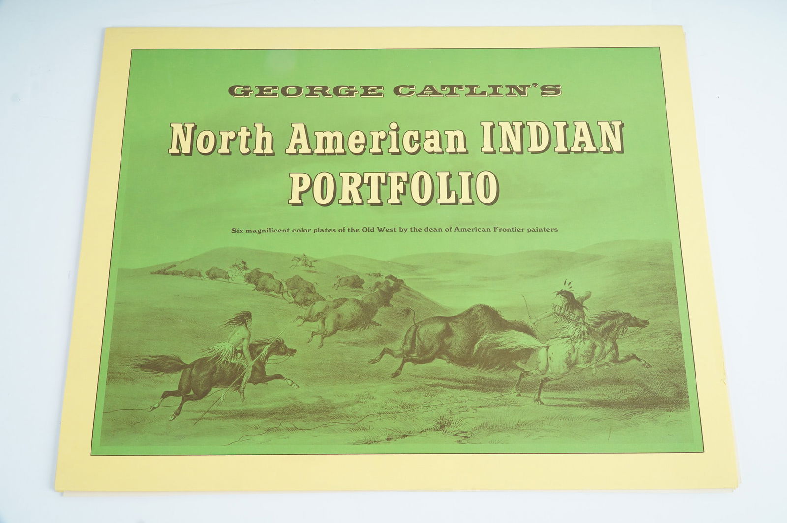 George Catlin North American Indian Portfolio with 5 Prints (1 of 9)
