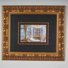 Urbain Huchet, Artist Proof Framed Color Lithograph, Signed w/ COA