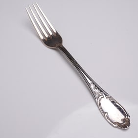 Buccellati Sterling Silver Dinner Fork, Monte Mario Pattern