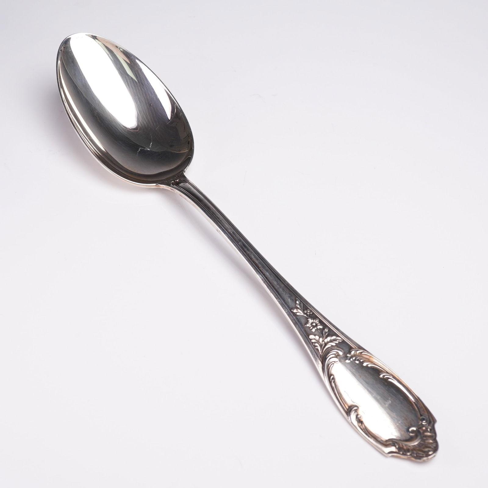 Buccellati Sterling Solid Serving Spoon, Monte Mario Pattern (1 of 7)