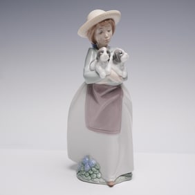 Nao by Lladro Figurine, What an Armful 1156