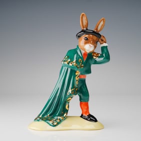 Royal Doulton Bunnykins Matador DB281 Gold Edition, Ltd Edition of 10