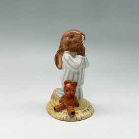 Royal Doulton Bunnykins Figurine, Bedtime DB55