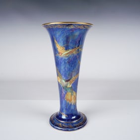 Wedgwood Fairyland Lustre Vase, Flying Humming Birds