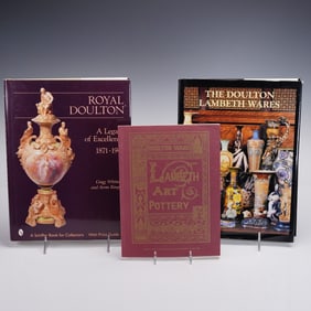3 Royal Doulton Pottery Books