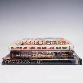 4pc Vintage Cookbooks and Collecting Guides