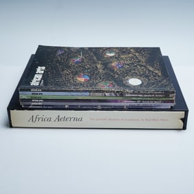7pc African Art Books and Journals