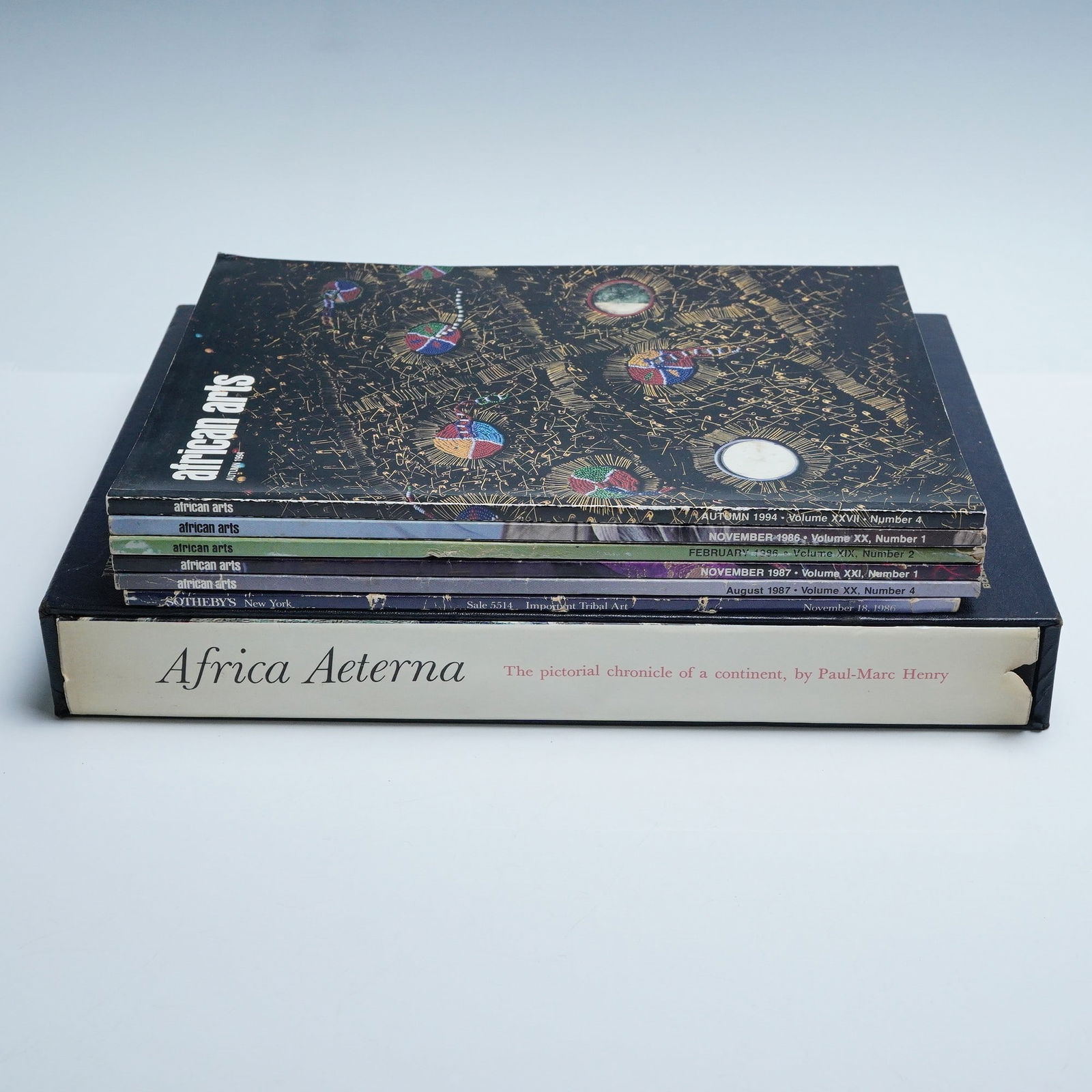 7pc African Art Books and Journals (1 of 6)