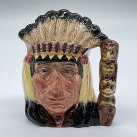 Royal Doulton Colorway Character Jug, North American Indian