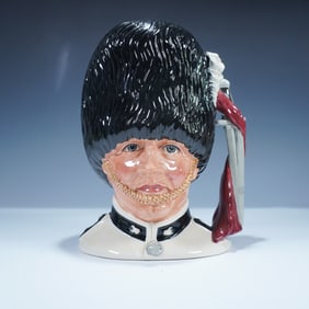 Royal Doulton Large Colorway Character Jug, The Guardsman D6755
