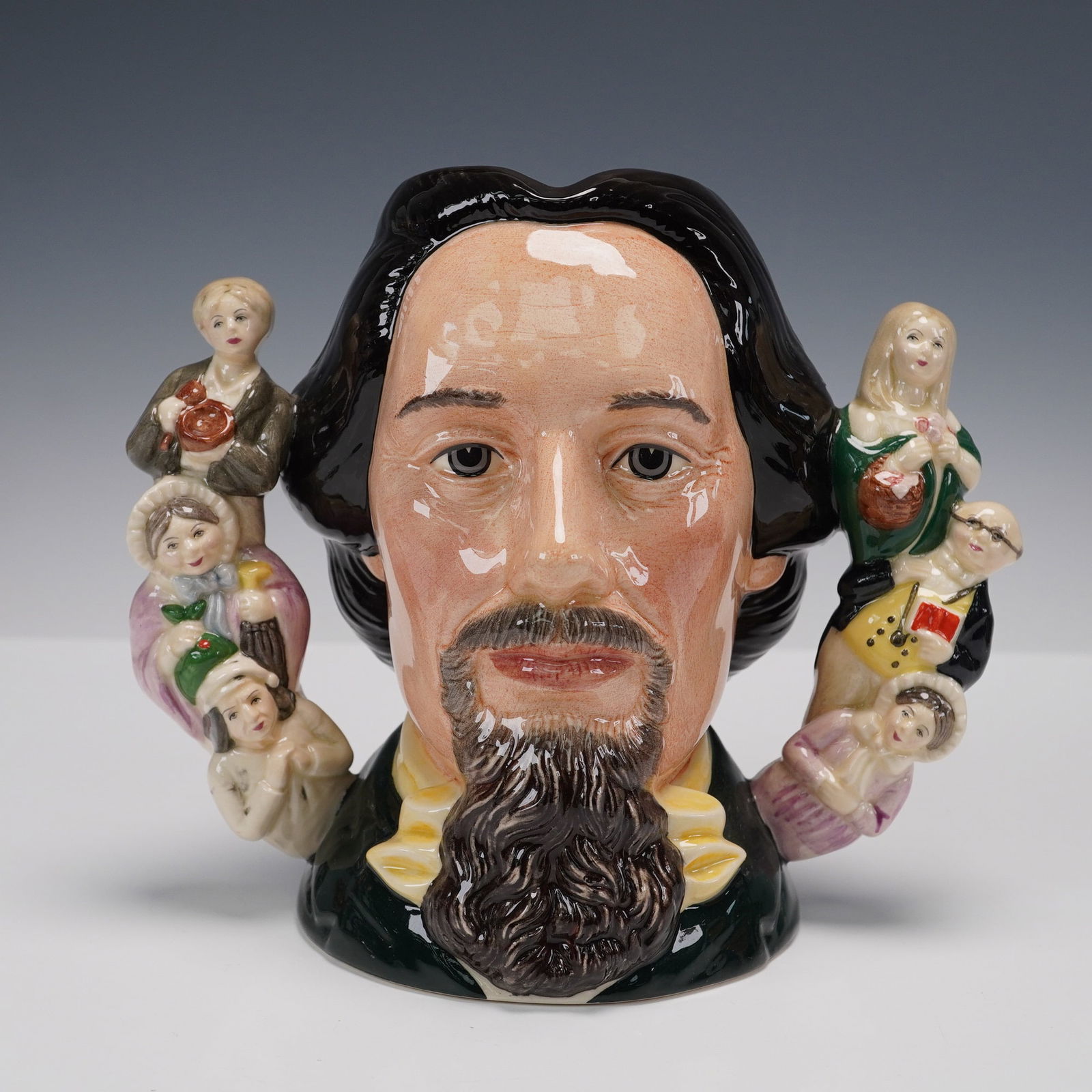 Royal Doulton Character Jug, Charles Dickens, D6939 Signed (1 of 5)