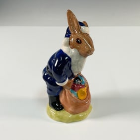 Royal Doulton Blue Colorway Bunnykins Santa DB17, Ltd of 10