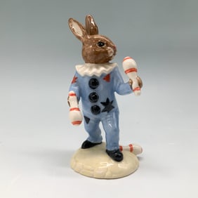 Royal Doulton Bunnykins Figurine, Juggler DB164 w/ Box