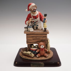 Flambro Emmett Kelly Jr. Figurine, Spirit of Christmas V