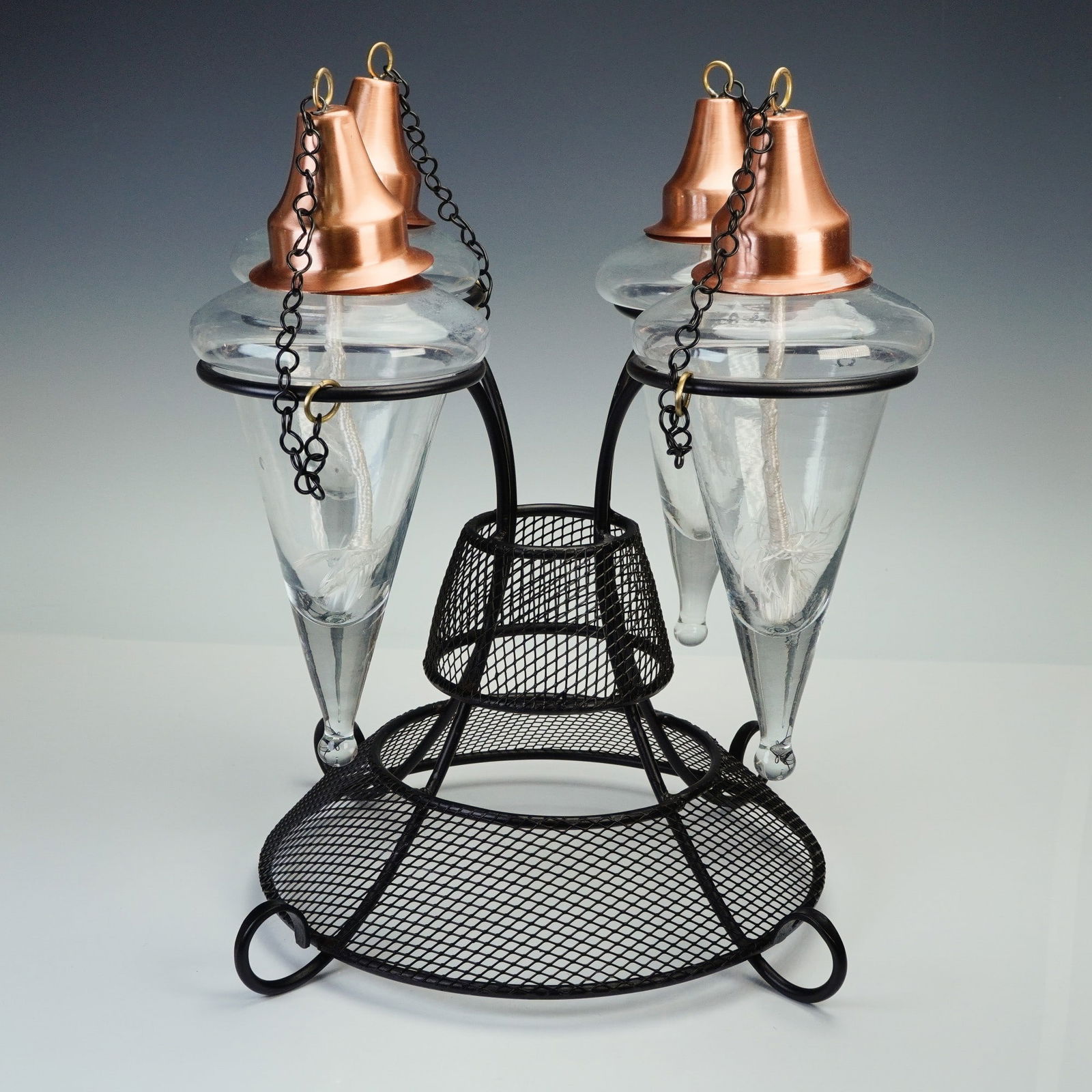 H Potter Tabletop Glass Patio Torch, GAR380 (1 of 6)