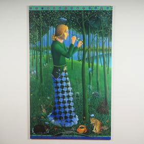 Igor Tulipanov, Artist Proof Giclee on Canvas, Autumn, Signed