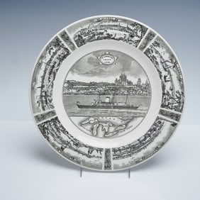 Wedgwood Commemorative Plate: Opening of the St. Lawrence Seaway, 1959