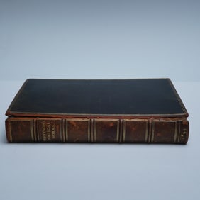Tennyson Leather Hardcopy Book Poetical Works 1975