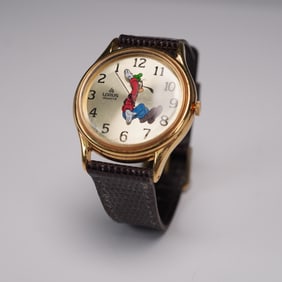 Lorus Quartz Watch, Goofy Character Dial