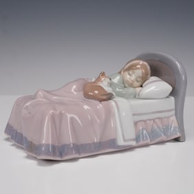 Lladro Porcelain Figurine, Cozy Companions 1006540