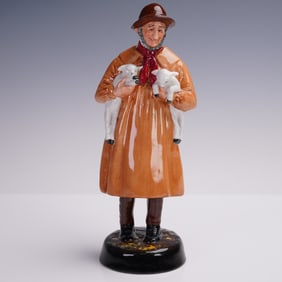 Royal Doulton Figurine, Lambing Time, HN1890