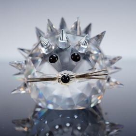 Swarovski Crystal Figurine, Hedgehog