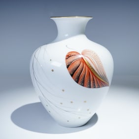 Heinrich Bavaria Hand Painted Porcelain Vase