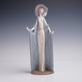 Lladro Porcelain Figurine, Afternoon Tea 1001428