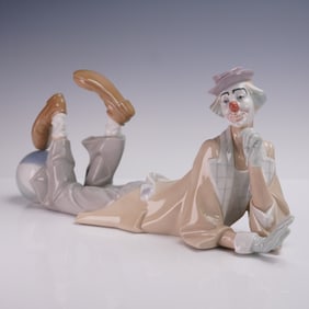 Lladro Porcelain Figurine, Clown 1004618