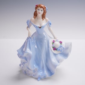 Coalport Ladies of Fashion, Pamela - Signed