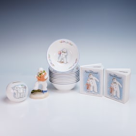 13pc Royal Doulton and Coalport, The Snowman Gift Collection