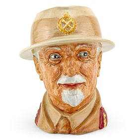 Royal Doulton Large Character Jug, Smuts D6198