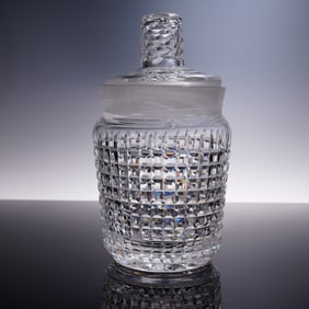 Waterford Crystal London Lidded Biscuit Jar