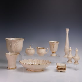 14pc Lenox Ivory Porcelain Tableware