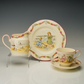 Royal Doulton Archives Pastime Summer Series Ware, Set of 4