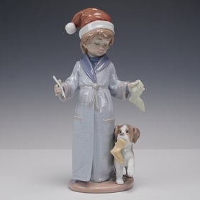 Lladro Porcelain Figurine, Dear Santa 1006166