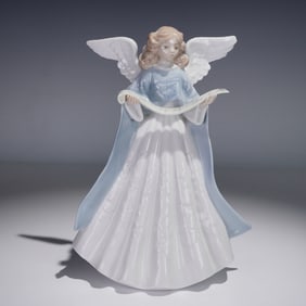 Lladro Porcelain Tree Topper '90 (Blue) 1005719