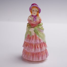 Royal Doulton Miniature Figurine, Victorian Lady M1