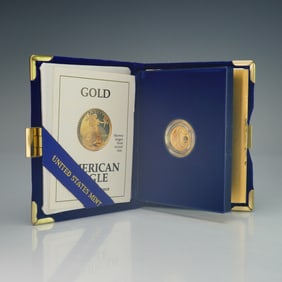 1991-P $5 American Gold Eagle 1/10 oz. Proof Coin