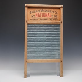 Vintage National Washboard Co. No. 510, Glass Panel