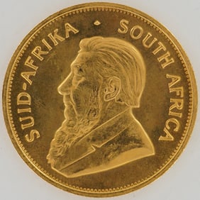 1980 South African 1 oz Gold Krugerrand Coin