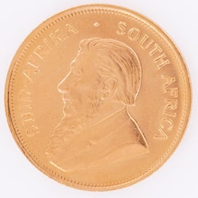 1984 South African 1 oz Gold Krugerrand Coin