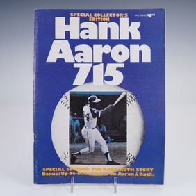 Hank Aaron 715 Special Collector's Edition Magazine